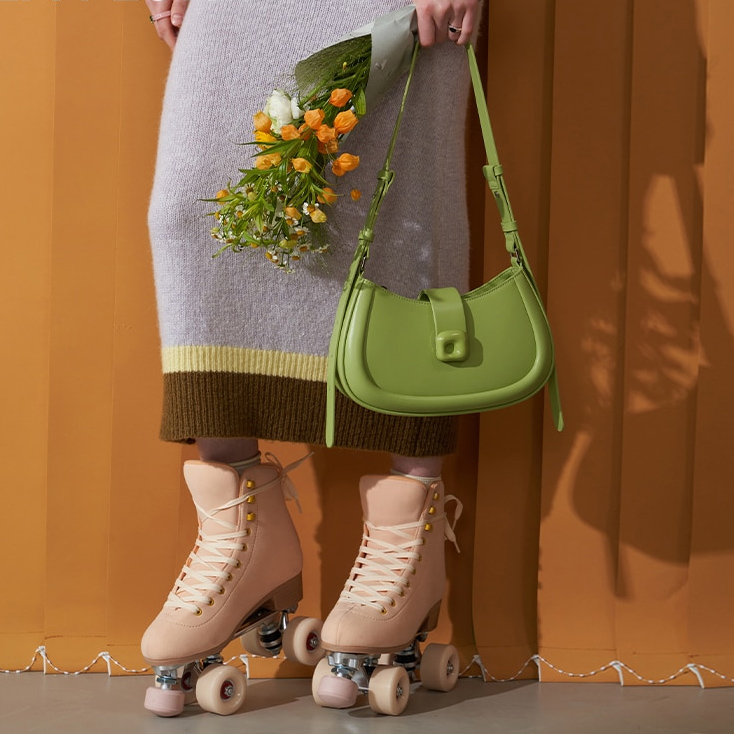 Vintage-Inspired Shoulder Messenger Bag