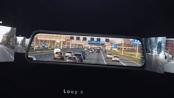 10" 4K Wi-Fi GPS Mirror Dash Camera