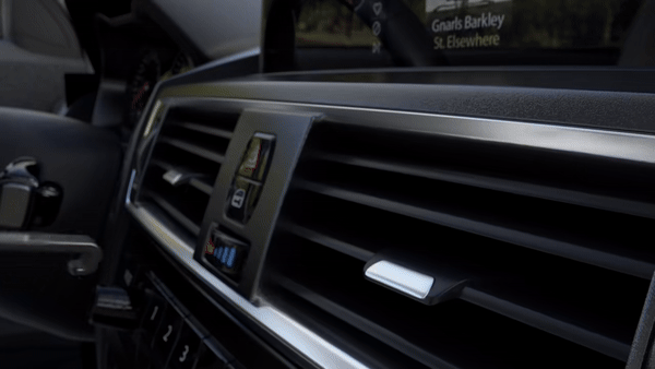 Gravity Car Phone Holder in Use