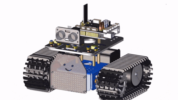 DIY Smart Robot Tank Kit V3.0