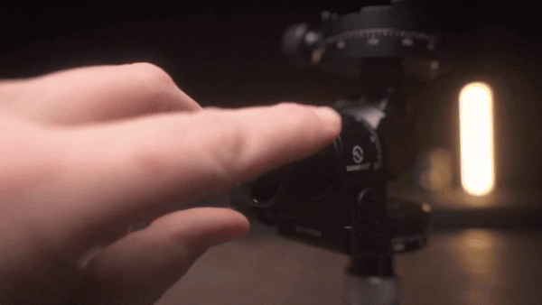 geared tripod head