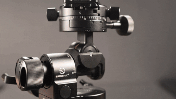 geared tripod head