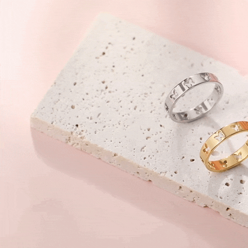 Elegant Butterfly Ring Design