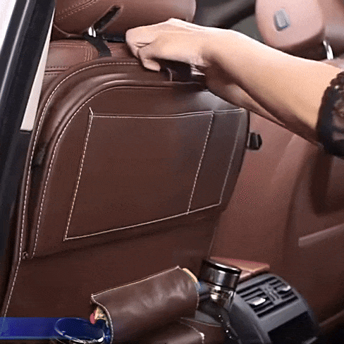 Car Seat Back Organizer in Action